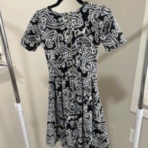 Black and White LulaRoe Dress size XXS